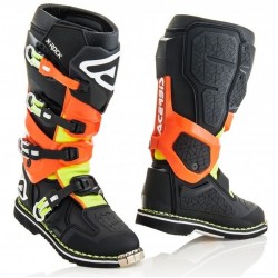 ACERBIS X-ROCK BOOTS BLACK/ORANGE