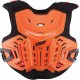 LEATT OSŁONA KLATKI PIERSIOWEJ CHEST PROTECTOR 2.5 JUNIOR ORANGE (134-146CM) ŻÓŁTY FLUO/NIEBIESKI