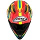 KASK SUOMY ALPHA WAVES MATT RED/YELLOW