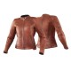 SHIMA lady MONACO BROWN LEATHER JACKET