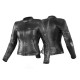 SHIMA lady MONACO BLACK LEATHER JACKET