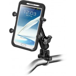RAM Handlebar U-Bolt Mount with Universal RAM® X-Grip® Large Phone/Phablet Cradle