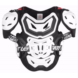 BUZER LEATT CHEST PROTECTOR 5.5 PRO HD BIAŁY