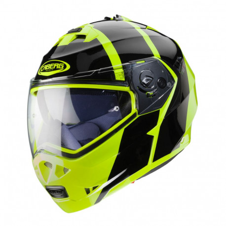 CABERG DUKE II IMPACT YELLOW FLUO/BLACK - bikers-shop.pl