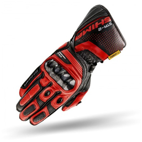 SHIMA STR-2 GLOVES BLACK/RED