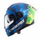 KASK CABERG DRIFT EVO STORM NIEBIESKI MAT/ŻÓŁTY FLUO/ZIELONY