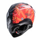 KASK CABERG DRIFT EVO STORM CZARNY MAT/CZERWONY FLUO/POMARAŃCZOWY