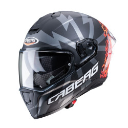 CABERG DRIFT EVOJ2 MATT BLACK/RED FLUO/ORANGE FLUO