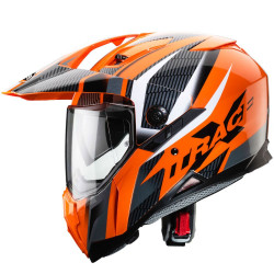 CABERG X-TRACE SAVANA J4 ORANGE/BLACK/ANTHRACITE HELMET