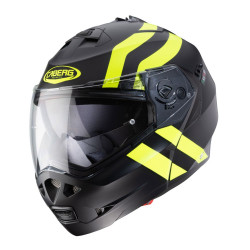 CABERG DUKE II SUPERLEGEND MATT BLACK/YELLOW FLUO HELMET