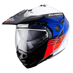 CABERG TOURMAX TITAN HELMET PINLOCK WHITE/BLUE/RED