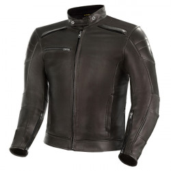 SHIMA BLAKE LEATHER JACKET BROWN