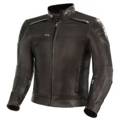 SHIMA BLAKE LEATHER JACKET BROWN