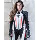 SHIMA MIURA RS  LEATHER SUIT WHITE/FLUO