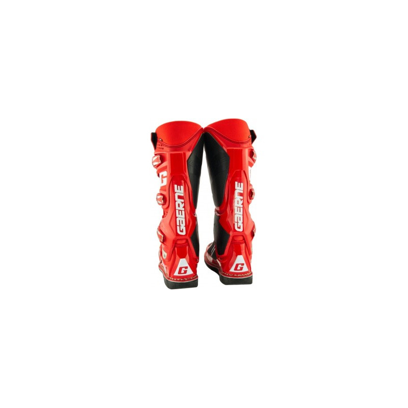 GAERNE SG12 SOLID RED BOOTS - bikers 