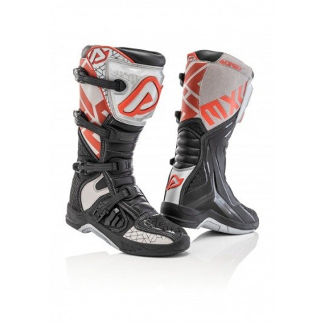 ACERBIS X-TEAM BOOTS BLACK/SILVER