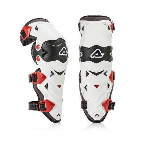 ACERBIS IMPACT EVO 3.0  KNEE GUARD WHITE