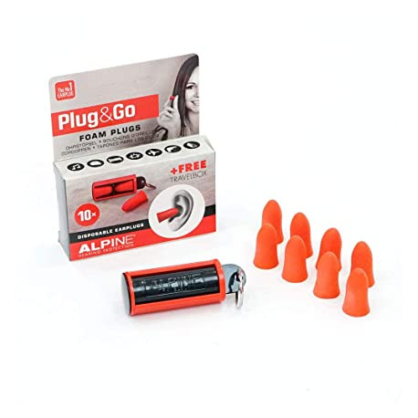 Zatyczki / Stopery do uszu Alpine Plug&Go 10 szt.