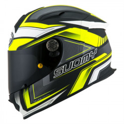 SUOMY SR SPORT ENGINE BLACK YELLOW HELMET