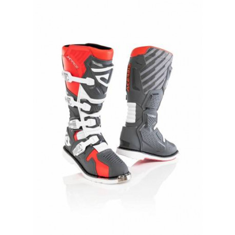 BUTY ACERBIS X-RACE SZARO CZERWONE