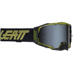 LEATT VELOCITY 6.5 DESERT SAND/LIME PLATINUM UC 28% Motocross Goggles