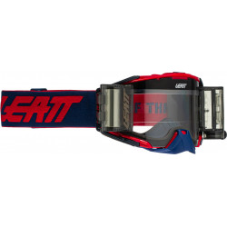 LEATT VELOCITY 6.5 GOGGLE ROLL-OFF  RED/BLUE CLEAR 83%