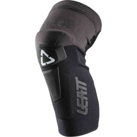 LEATT KNEE GUARD AIRFLEX HYBRID BLACK