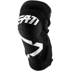 NAKOLANNIKI LEATT OCHRANIACZE KOLAN KNEE GUARD 3DF 5.0 ZIP BIAŁY/CZARNY