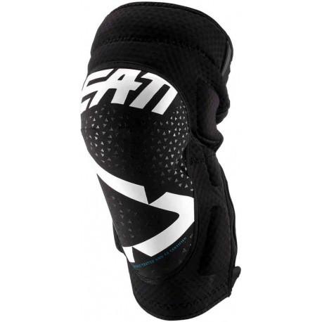 LEATT KNEE GUARD 3DF 5.0 BLACK/WHITE