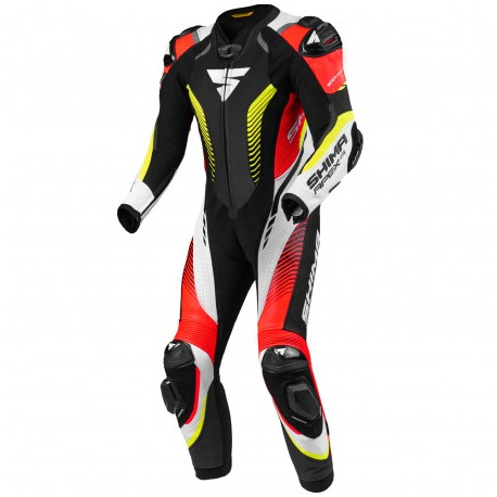 SHIMA APEX RS LEATHER SUIT FLUO