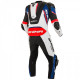 SHIMA APEX RS LEATHER SUIT WHITE/BLUE