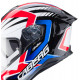 KASK CABERG DRIFT EVO MR55 CZERWONY/NIEBIESKI/BIAŁY + CIEMNY WIZJER W ZESTAWIE