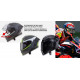 CABERG DRIFT EVO MR55 CARBON HELMET BLUE WHITE RED