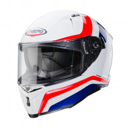 CABERG AVALON BLAST HELMET WHITE BLUE RED