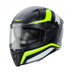 CABERG AVALON BLAST HELMET BLACK MAT WHITE YELLOW FLUO