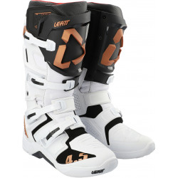 LEATT GPX 4.5 BOOTS WHITE/BLACK/GOLD