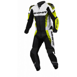 SHIMA STR YELLOW FLUO LEATHER SUIT