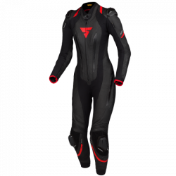 SHIMA MIURA RS  LEATHER SUIT BLACK/RED