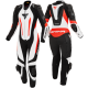 SHIMA MIURA RS  LEATHER SUIT WHITE/FLUO