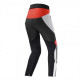 SHIMA LADY MIURA 2.0 BLACK RED FLUO LEATHER PANTS