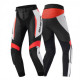 SHIMA LADY MIURA 2.0 BLACK RED FLUO LEATHER PANTS