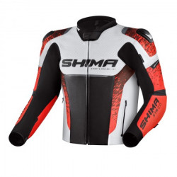 KURTKA SHIMA STR 2.0 BLACK RED FLUO