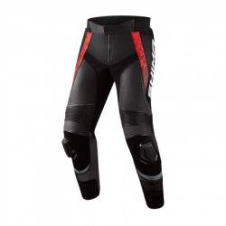 SHIMA STR 2.0 BLACK RED LEATHER PANTS