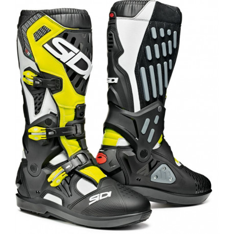 BUTY SIDI ATOJO SRS WHITE/BLACK/YELLOW FLUO