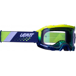 GOGLE LEATT VELOCITY 4.5 IRIZ NEON YELLOW PURPLE 78% - SZYBKA LUSTRZANA FIOLETOWA