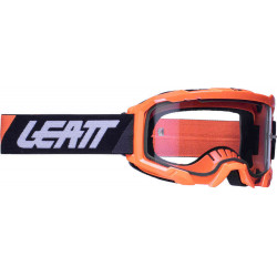 GOGLE LEATT VELOCITY 4.5 NEON ORANGE CLEAR 83% POMARAŃCZOWY FLUO/CZARNY SZYBKA PRZEŹROCZYSTA