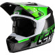 KASK LEATT MOTO 3.5 JUNIOR V22 CZARNY/ZIELONY