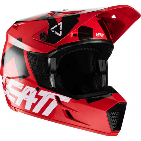 KASK LEATT MOTO 3.5 V22 CZERWONY