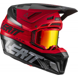 Leatt Moto 8.5 V22 HELMET KIT with GOGGLES RED