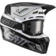 Leatt Moto 8.5 V22 HELMET KIT with GOGGLES BLACK/WHITE